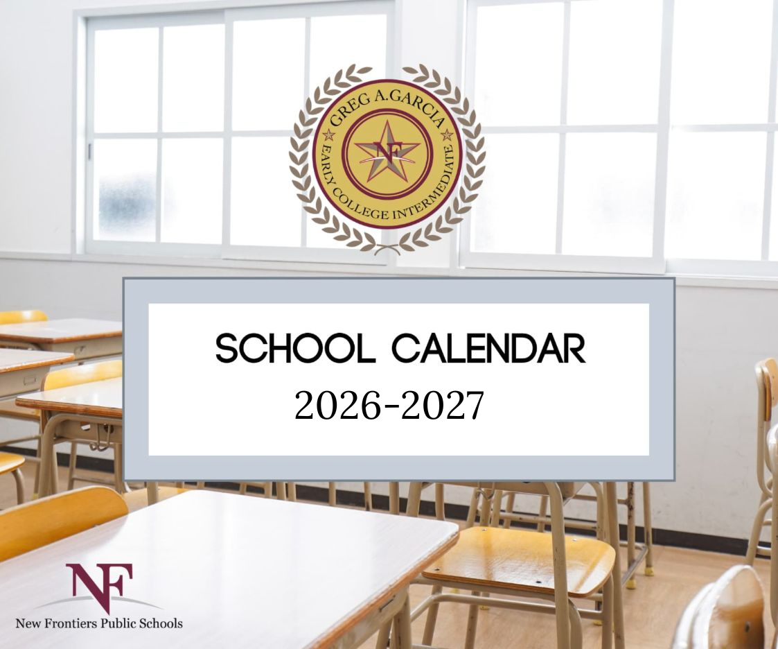 New Frontiers Public School Garcia 2026-2027 School Calendar